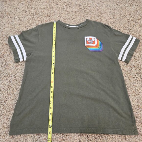 Disney Parks Walt Disney World Green T-Shirt Size Adult Size Medium - Picture 7 of 7